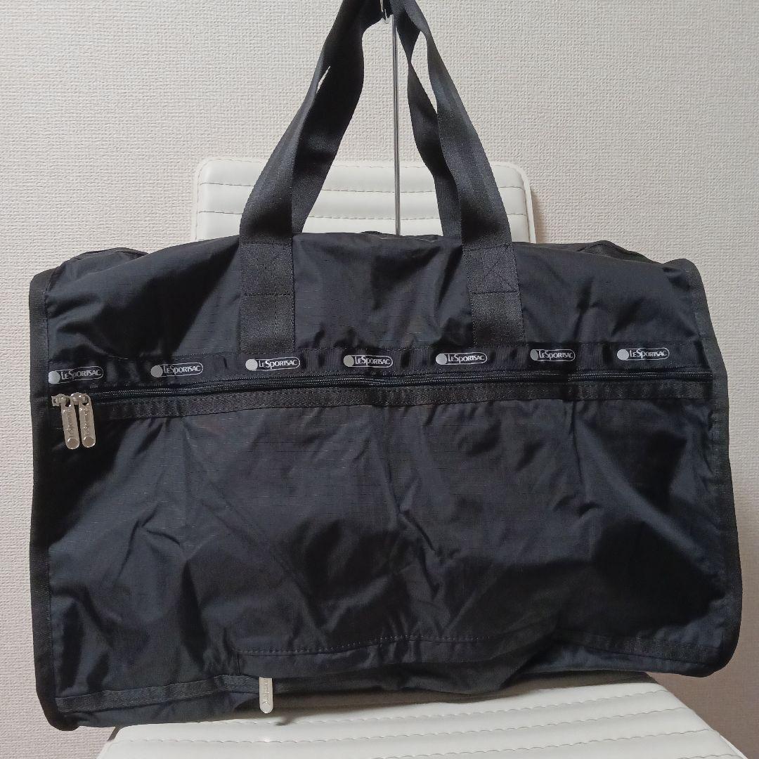 2520　レスポートサック　ボストンバッグ　黒　新品　50cm