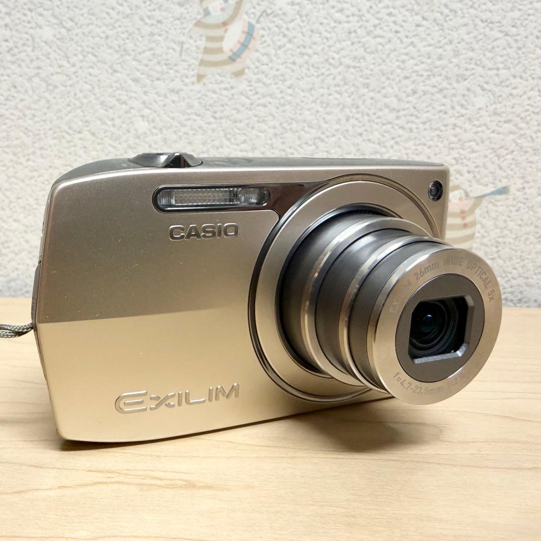 【極美品】CASIO カシオ EX-Z2300 コンデジ デジカメ ゴールド