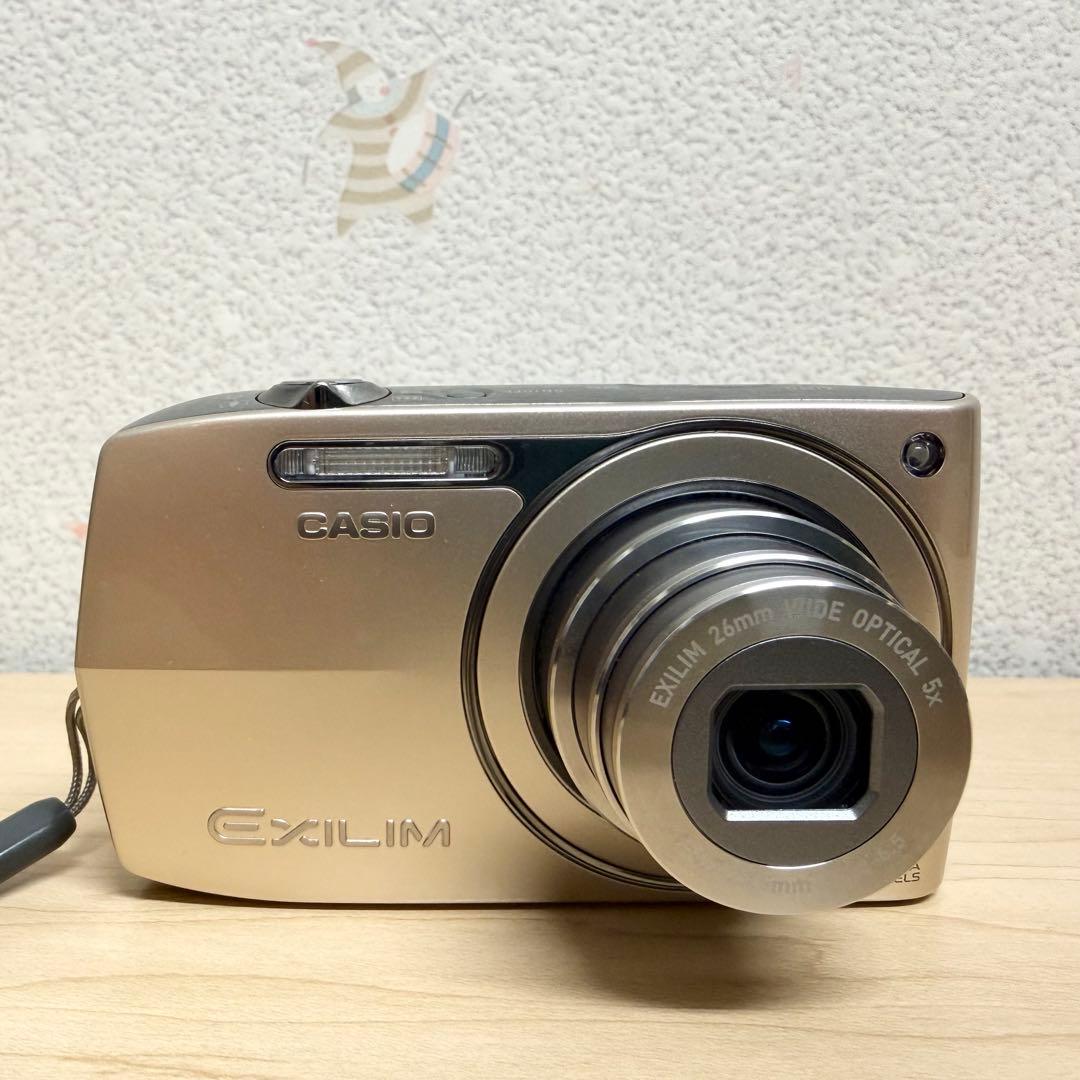 【極美品】CASIO カシオ EX-Z2300 コンデジ デジカメ ゴールド