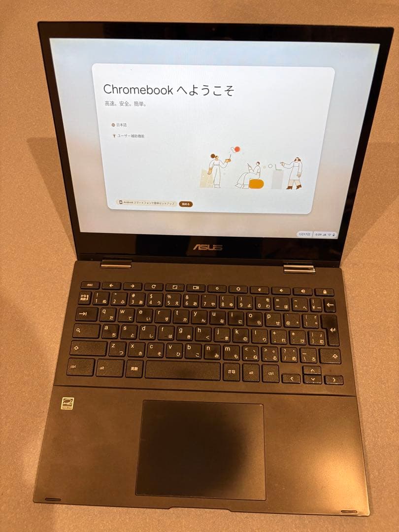 【タッチパネル搭載！】ASUS Chromebook CM3200FM1A