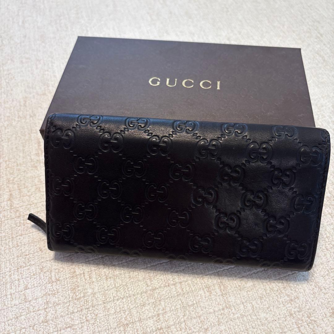 値下げ 正規品 GUCCI GGパターン 長財布