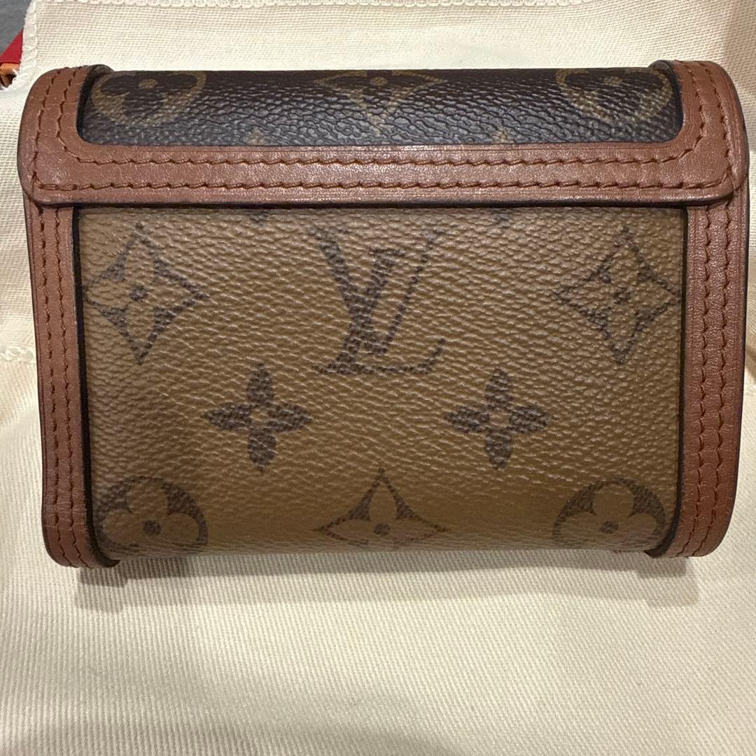 ルイヴィトン ポルトフォイユドーフィーヌコンパクト 折り財布　最終