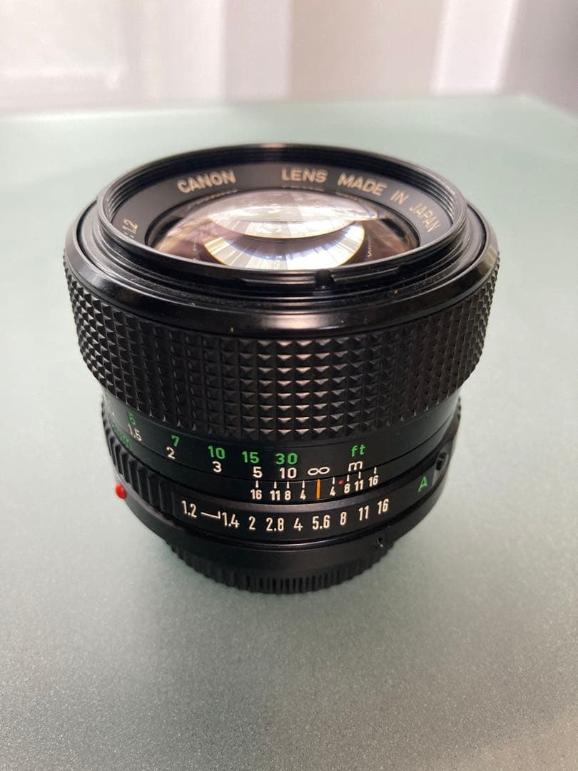 Canon NewFD 50mm F1.2 小カビあり