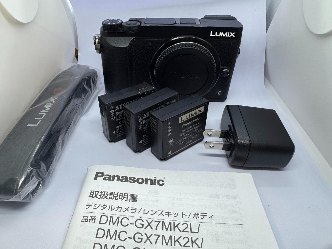 LUMIX DMC-GX7MK2 箱付属品＋バッテリ