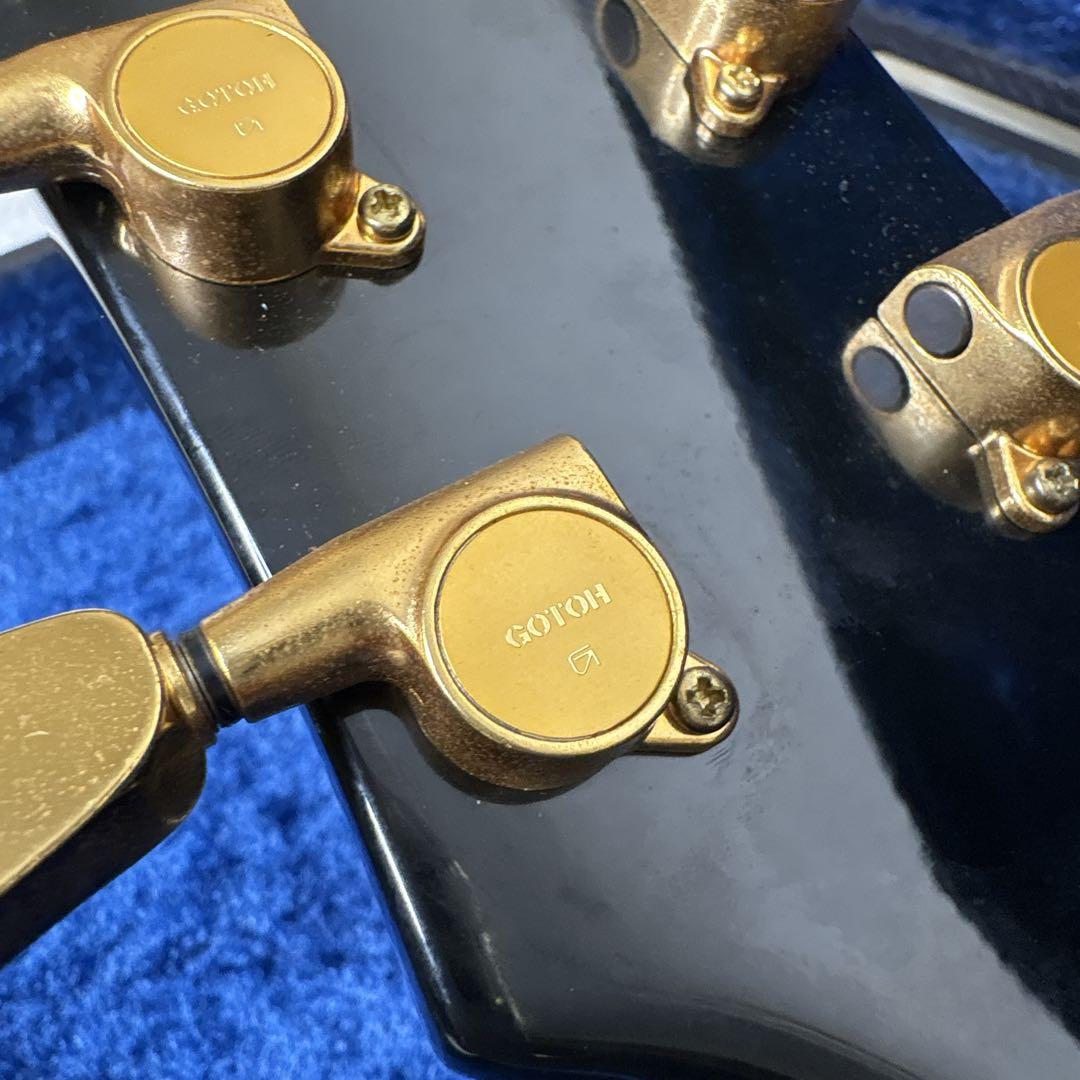 マ*様 Edwards E-LPレスポール カスタム エボニー指板