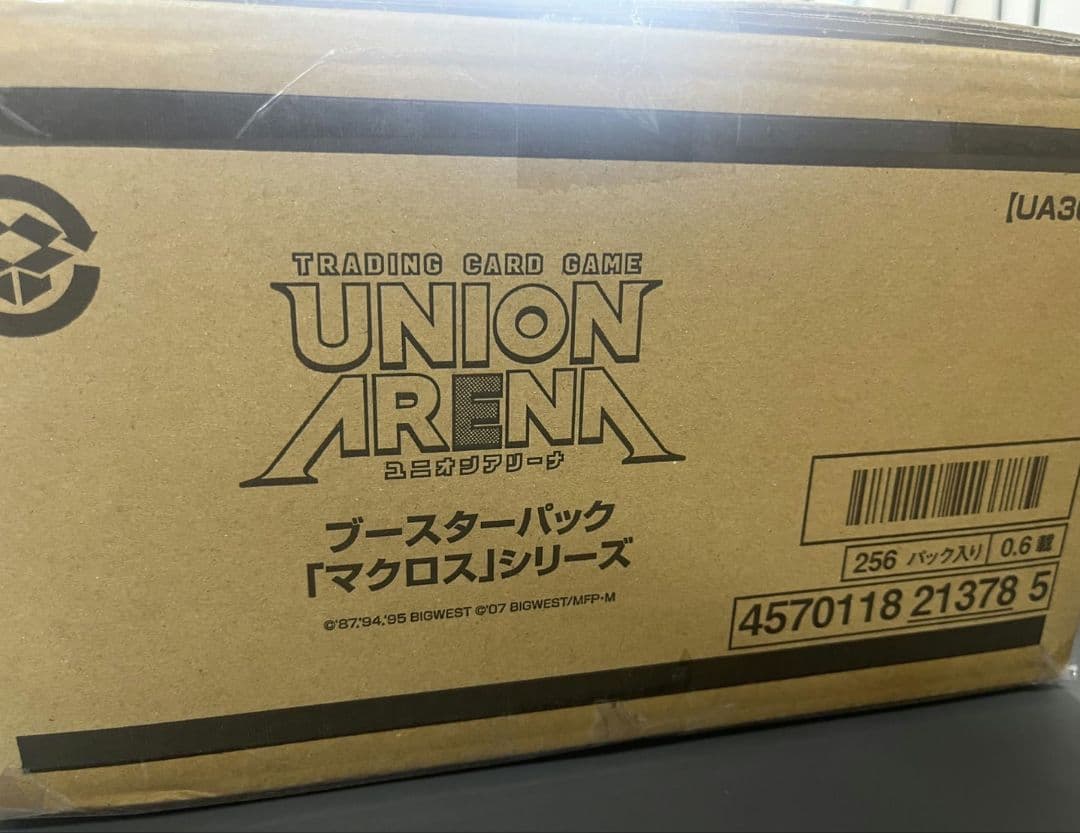 UNION ARENA　マクロスシリーズ　カートン　初回生産分　②