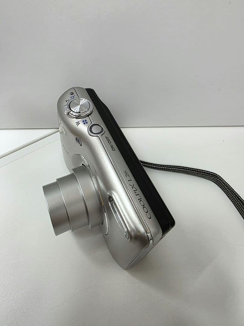 超美品 Nikon COOLPIX L26 コンパクトデジタルカメラ 電池モデル