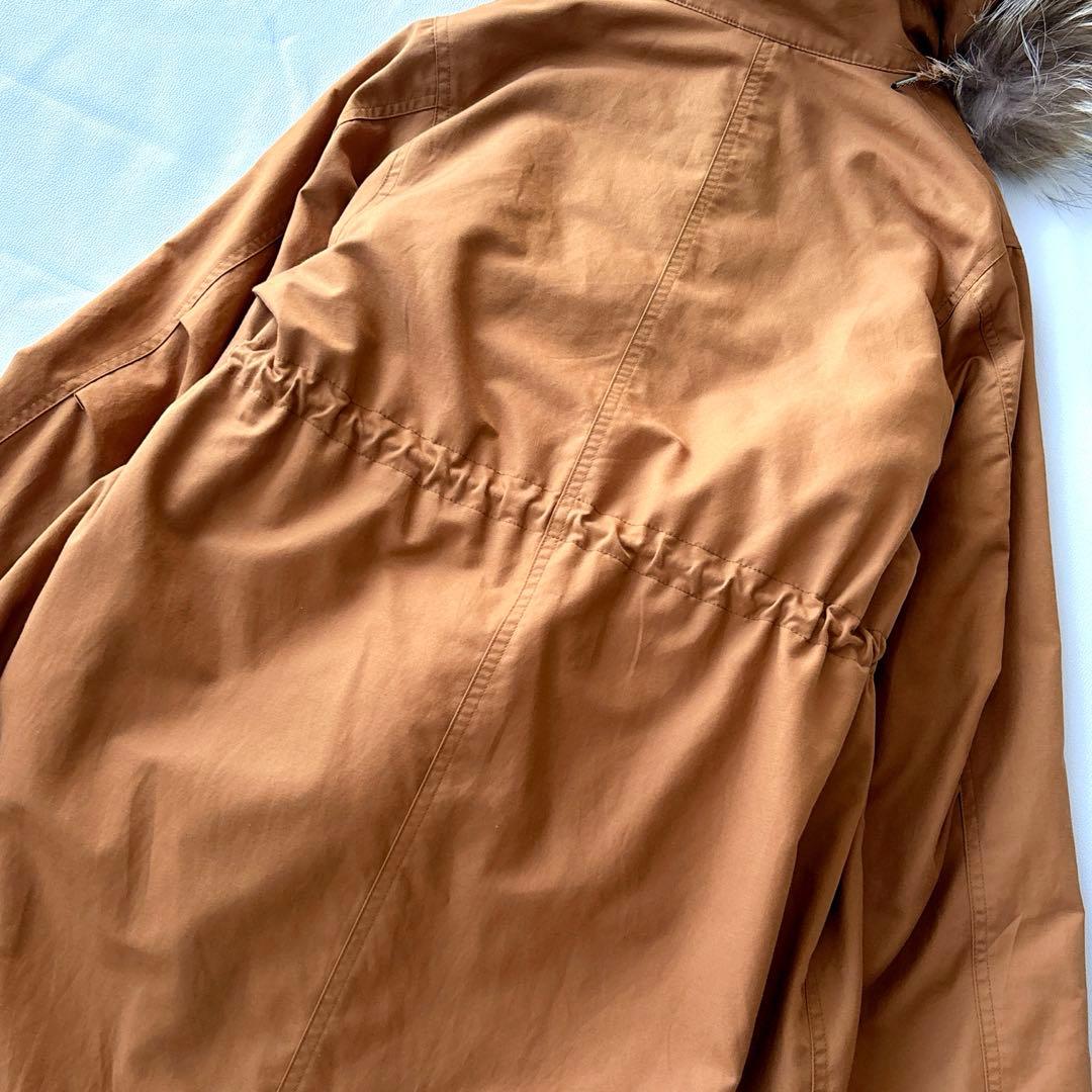 アーバンリサーチ インナーダウン付きモッズコート ジャケット 3way ファー