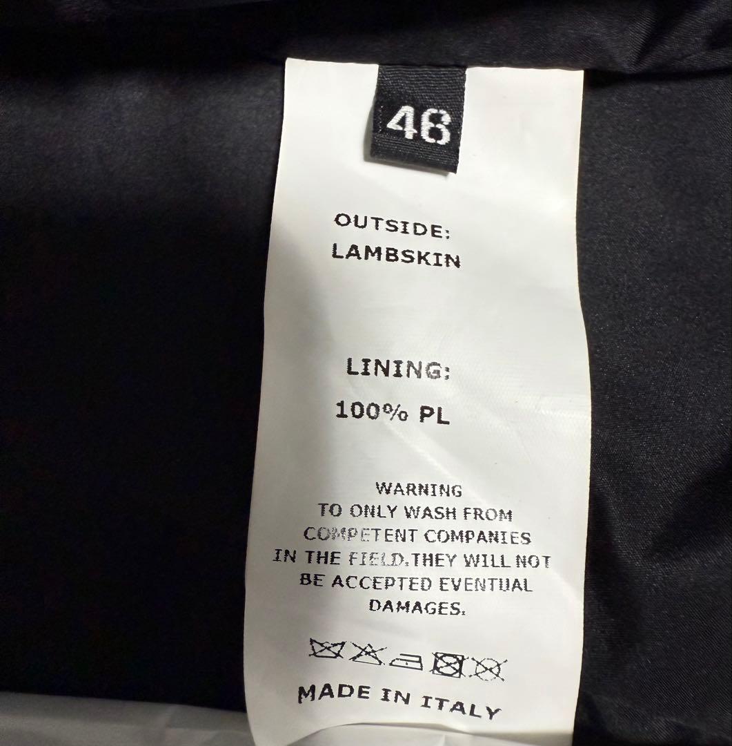 【極美品】エンメティ アッカ 46 干場義雅 EMMETI ライダース