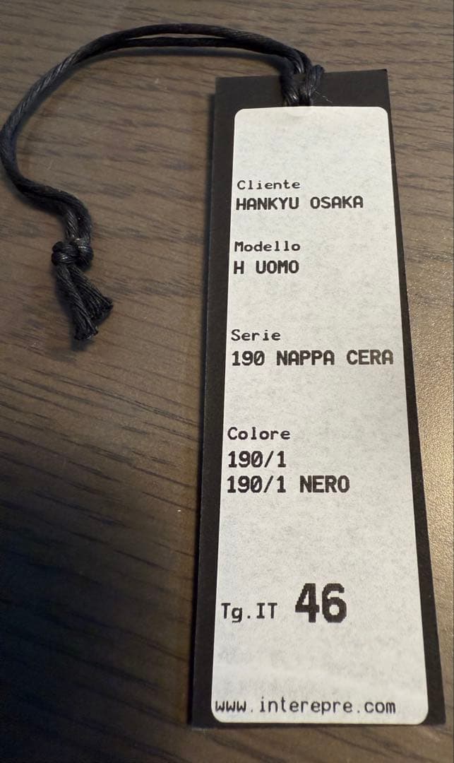 【極美品】エンメティ アッカ 46 干場義雅 EMMETI ライダース