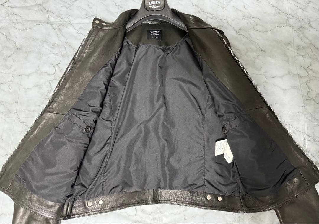 【極美品】エンメティ アッカ 46 干場義雅 EMMETI ライダース