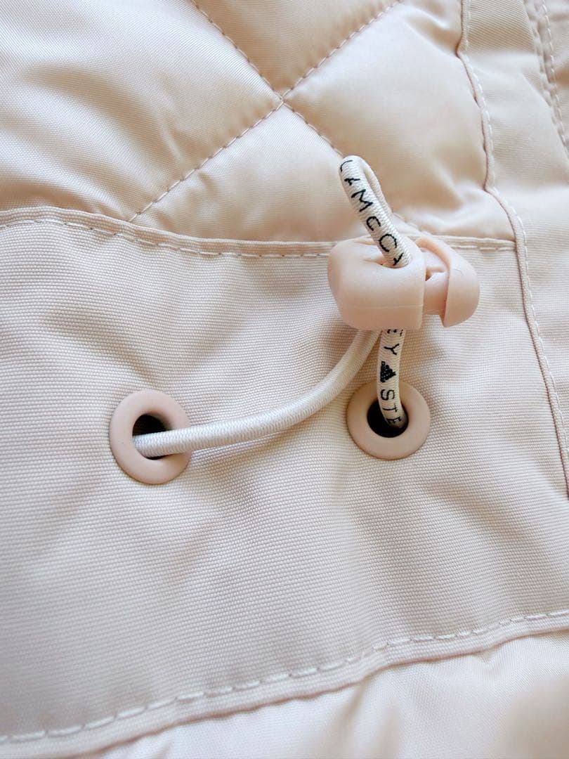 アディダス バイ ステラマッカートニー ロングコート ロングジャケット ピンク