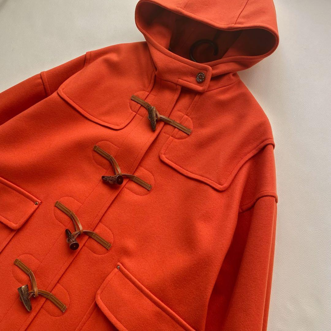 【希少カラー/美品】マッキントッシュ HUMBIE ダッフルコート 4 オレンジ