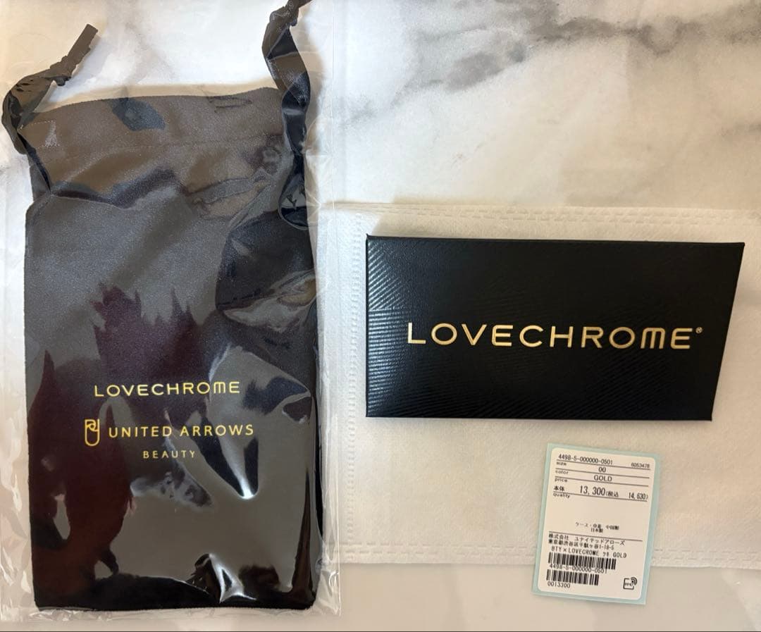 最終値下げ　LOVECHROME (R)K24GPツキ ゴールド　アローズ