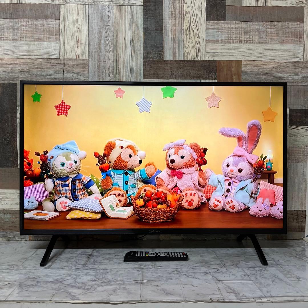 即日受渡❣️全国送料込2年前購入40V型山善液晶テレビ裏番組録画 外付HDD録画