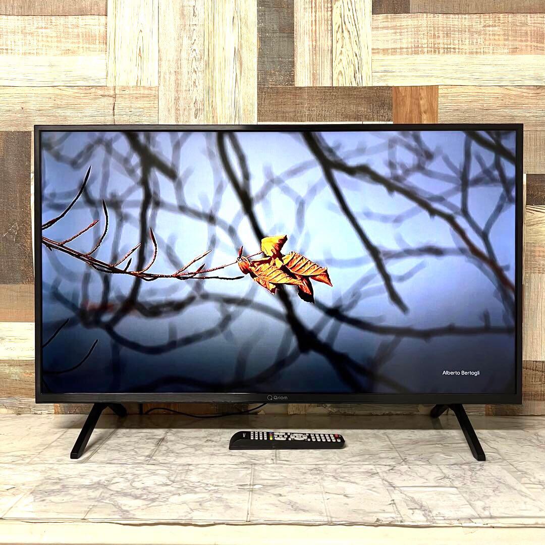 即日受渡❣️全国送料込2年前購入40V型山善液晶テレビ裏番組録画 外付HDD録画