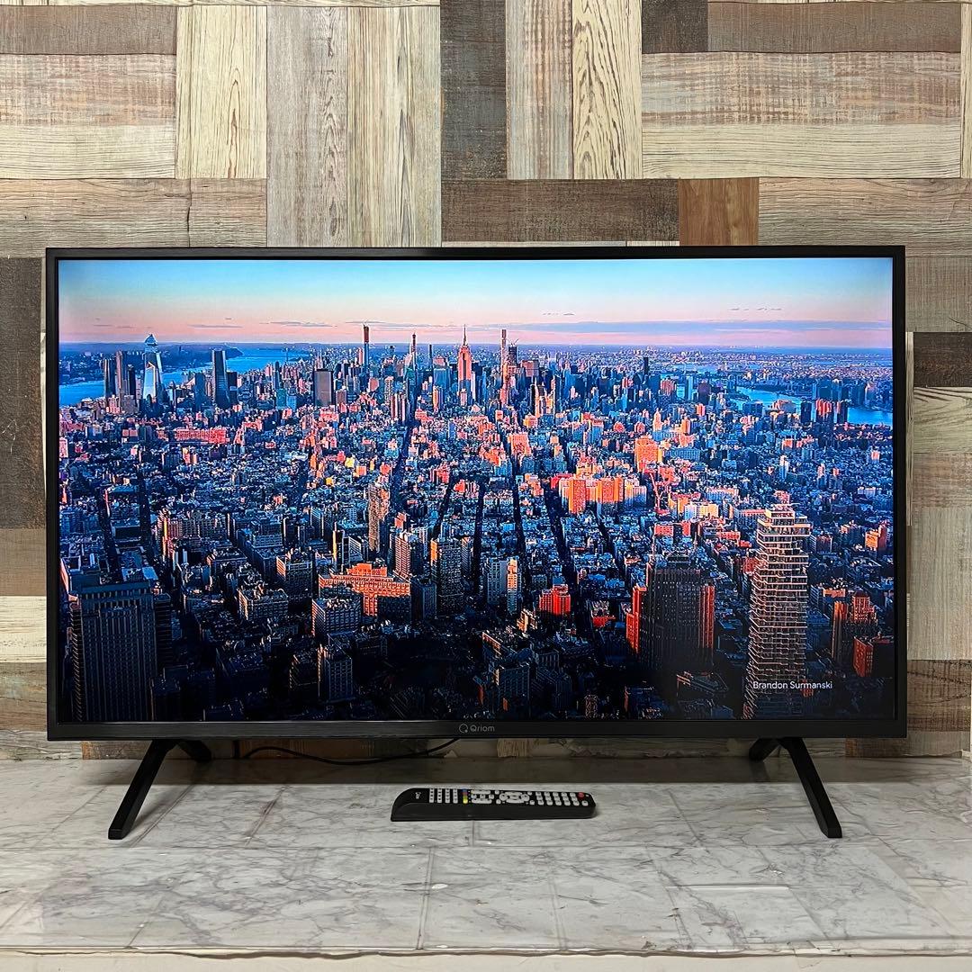 即日受渡❣️全国送料込2年前購入40V型山善液晶テレビ裏番組録画 外付HDD録画