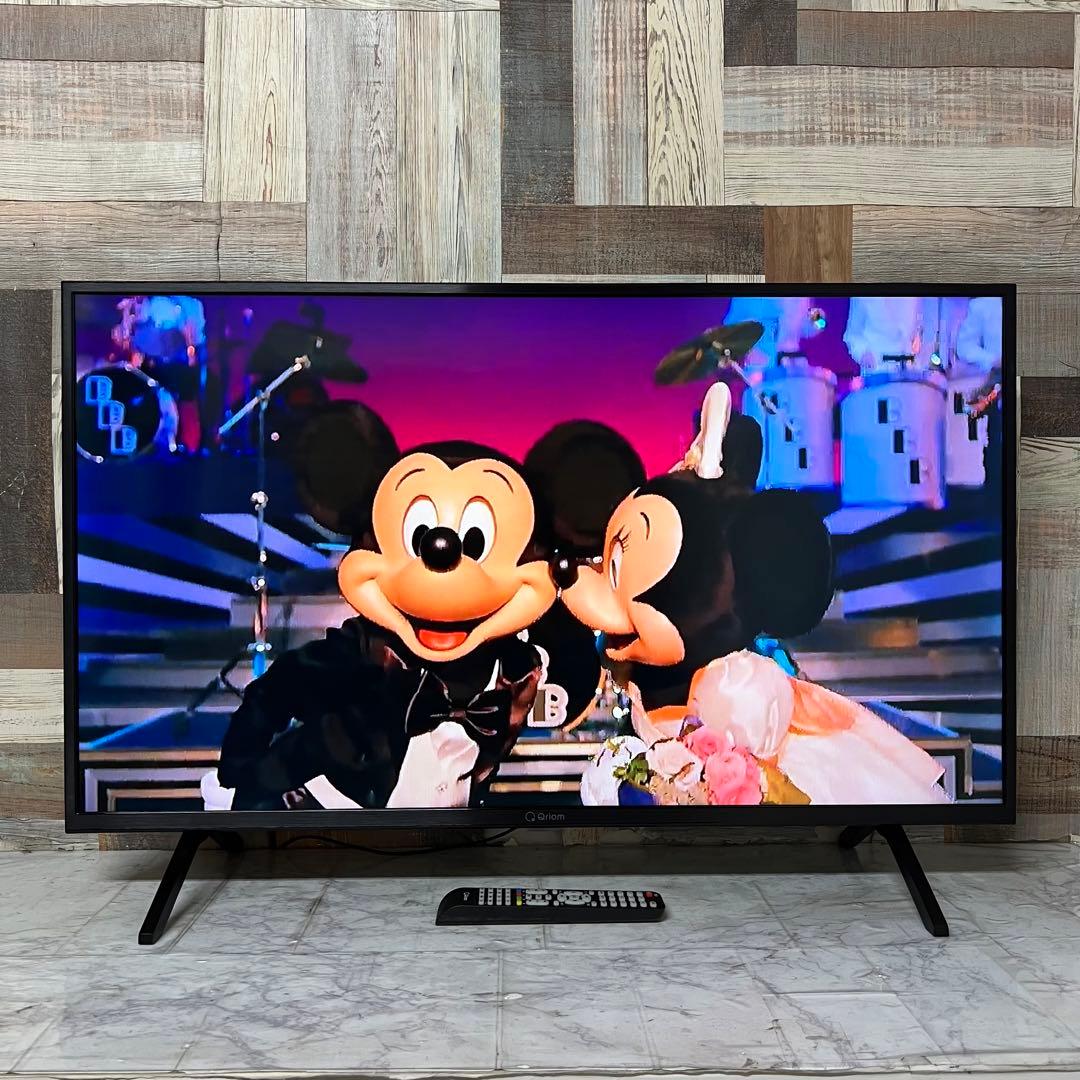 即日受渡❣️全国送料込2年前購入40V型山善液晶テレビ裏番組録画 外付HDD録画