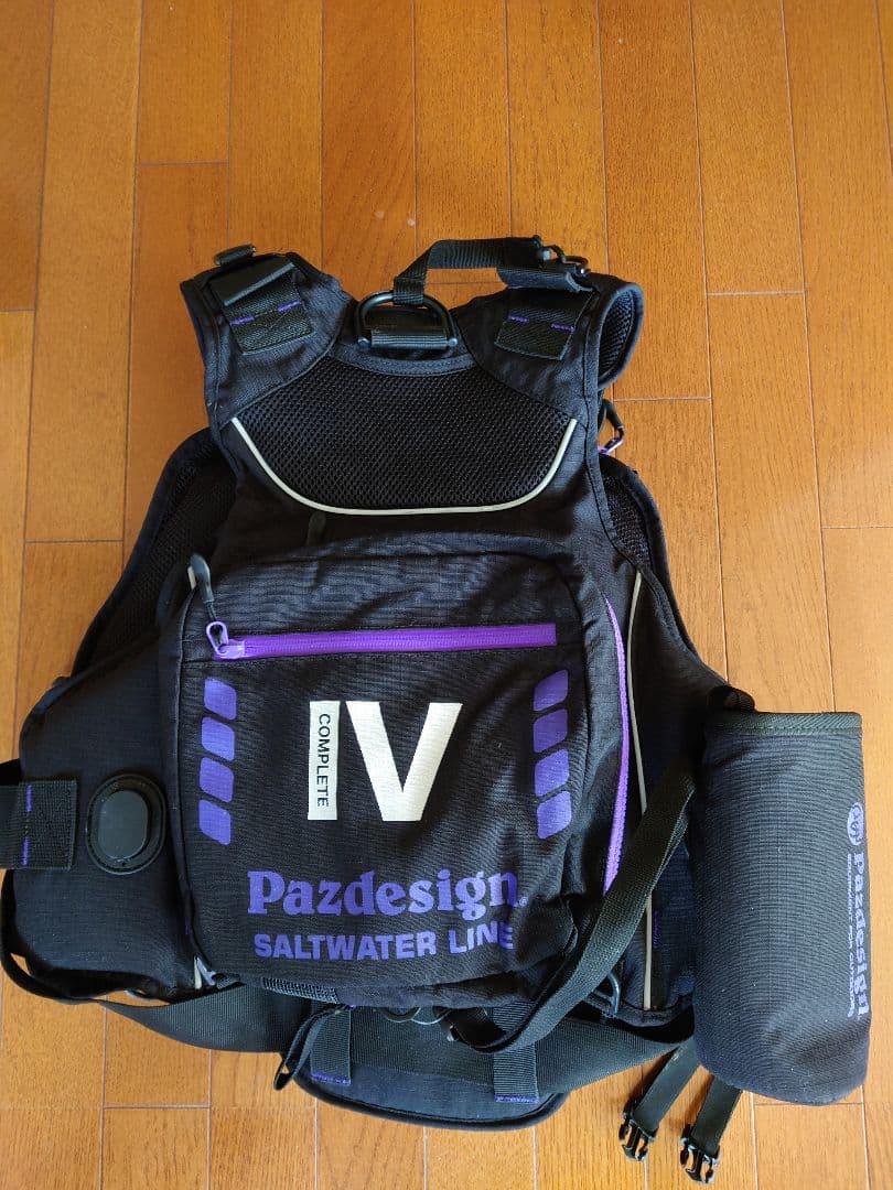 G*様 Pazdesign COMPLIT ライフジャケット 黒/紫