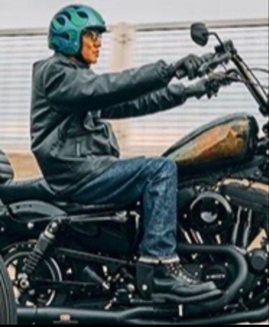 キムタク着 ROLLER FAKE LEATHER COACHJACKET