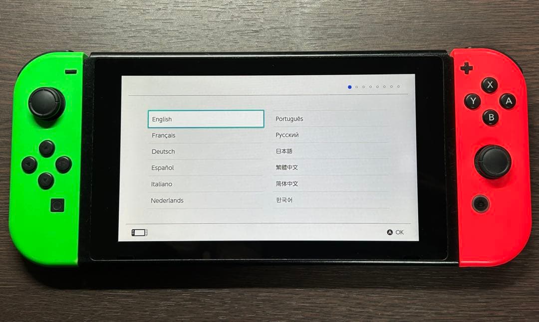 Nintendo Switch 本体 ジャンク 起動OKジョイコン不良 初期化済