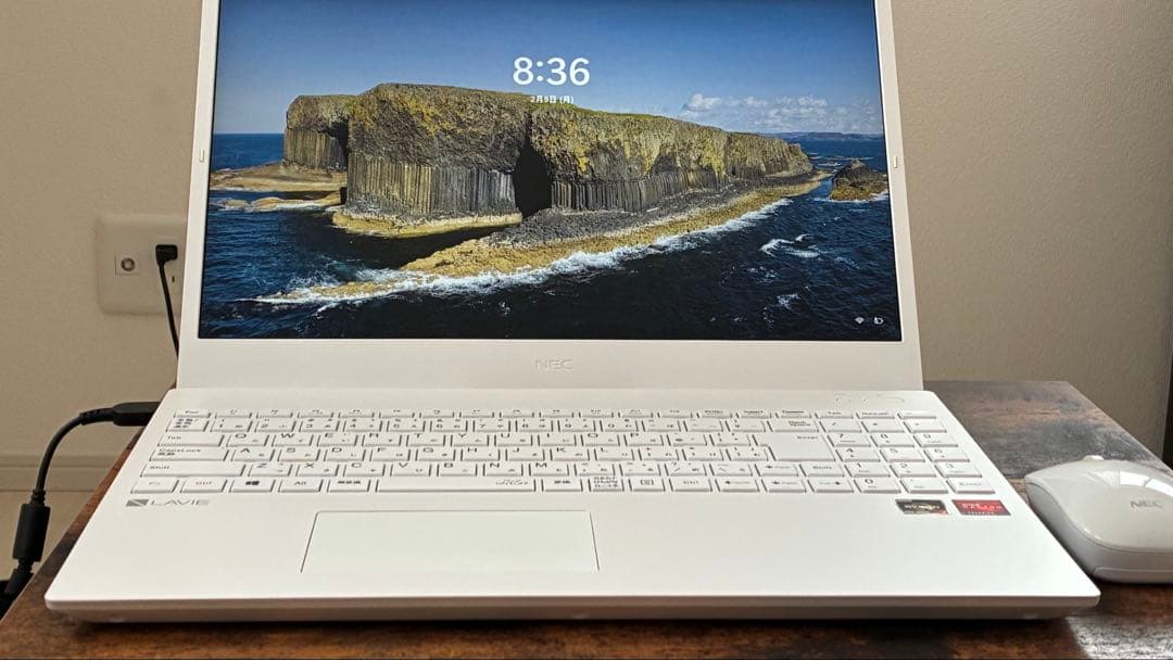 【極美品】NECノートパソコン Ryzen搭載！カバン＆マウス付きフルセット