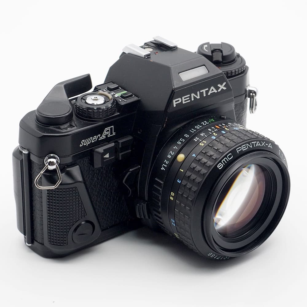 動作品・実写確認済 PENTAX Super A＋SMC A 50mm f1.4