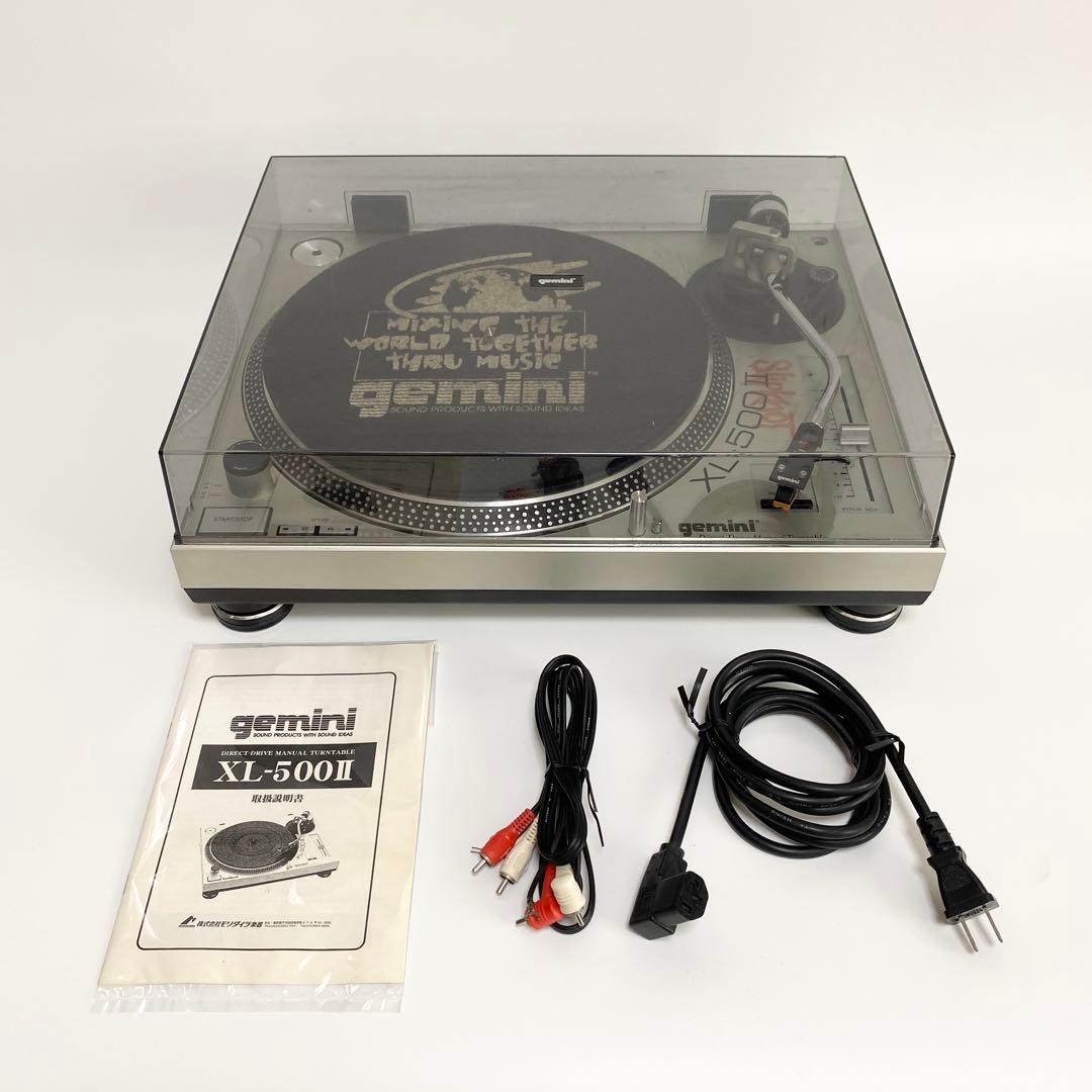 gemini xl-500II ジェミナイ xl-500 ii ターンテーブル