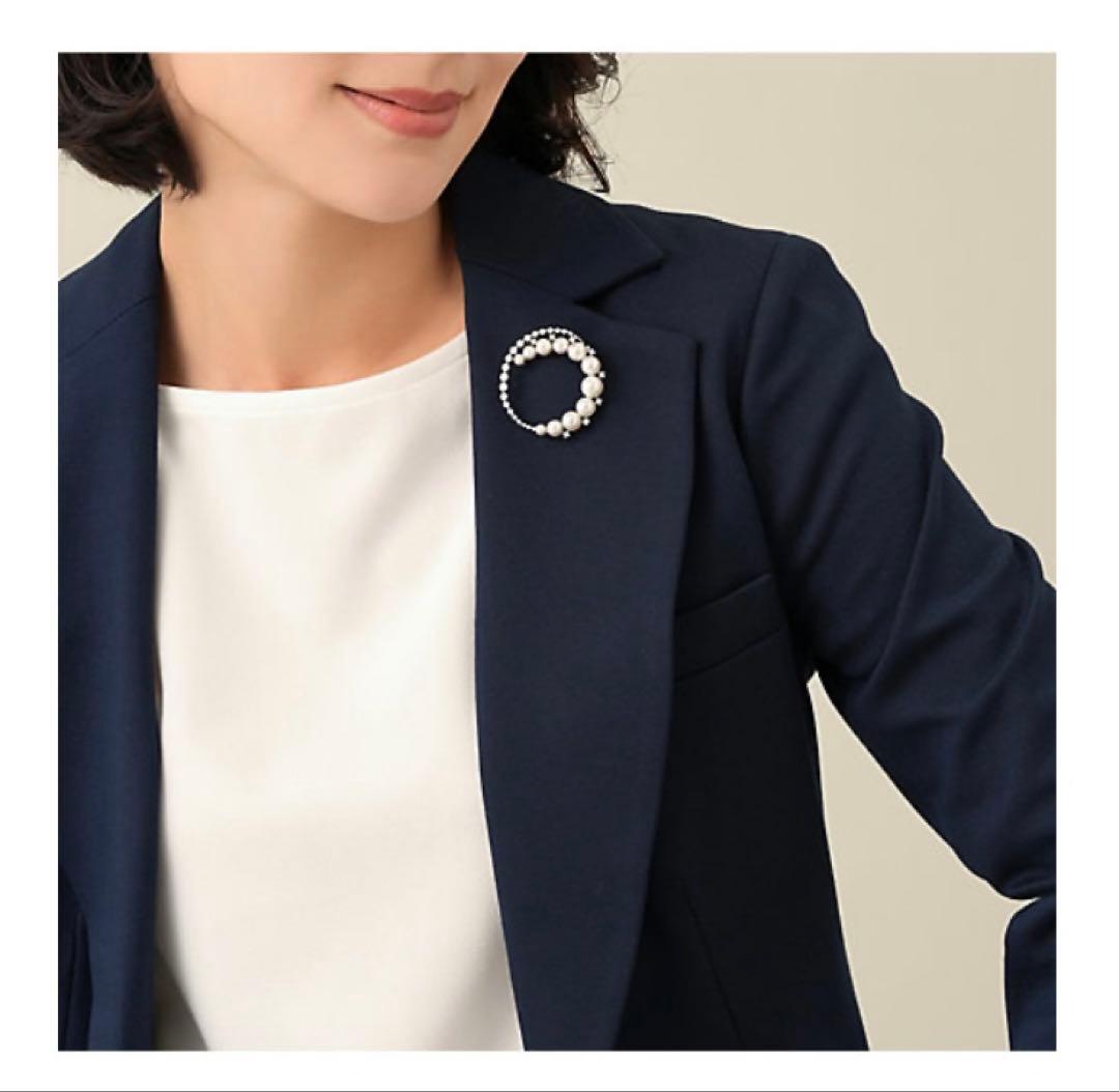 ☆VERY掲載☆ ヴァンドームブティック　貝パール　ブローチ