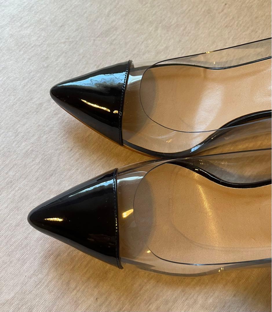 【新品未使用】ブティックオーサキ　パンプス　ブラック　24cm