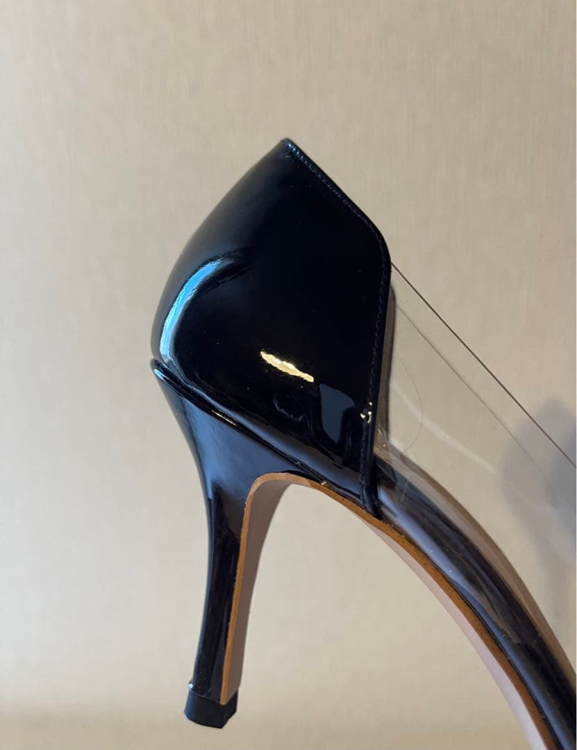 【新品未使用】ブティックオーサキ　パンプス　ブラック　24cm