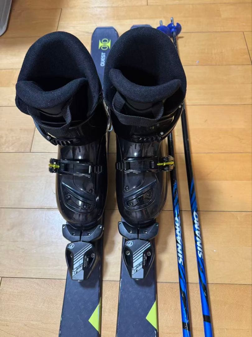 hartスキー板120 hartブーツ23.0ストック　ジュニアスキーセット