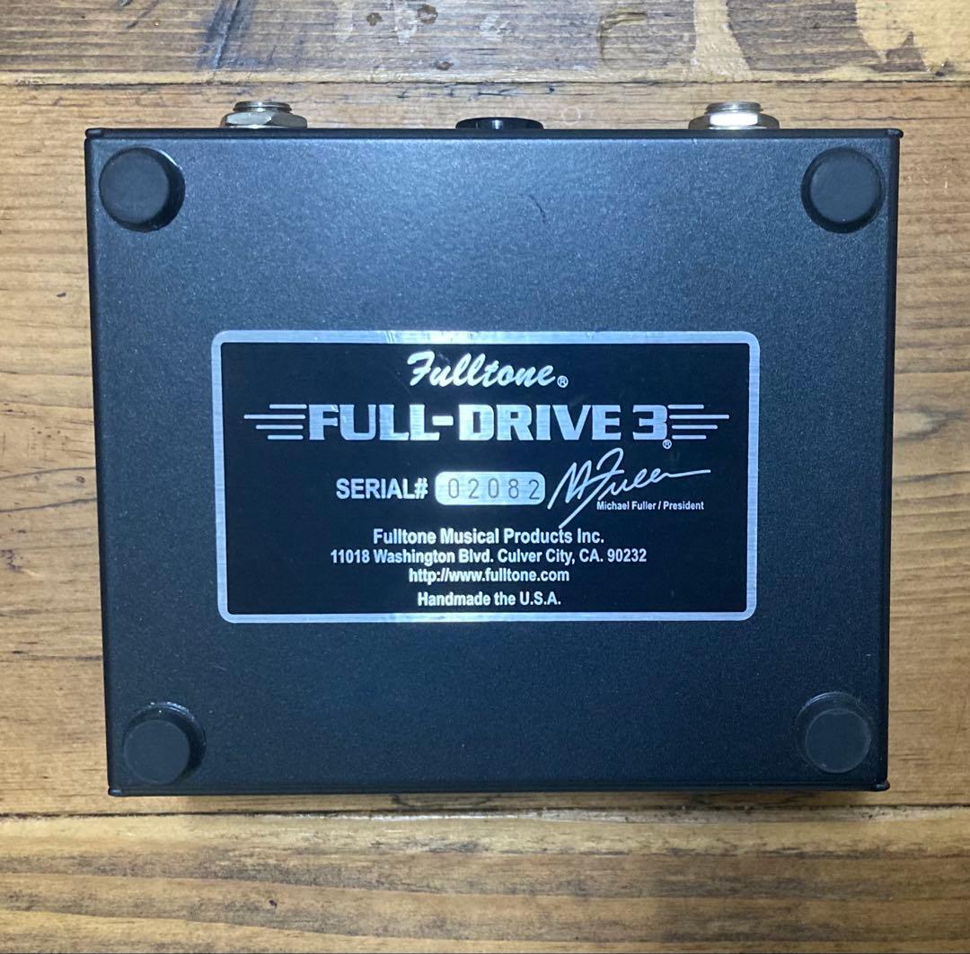 【期間限定値下げ】Fulltone フルトーン FULL-DRIVE 3