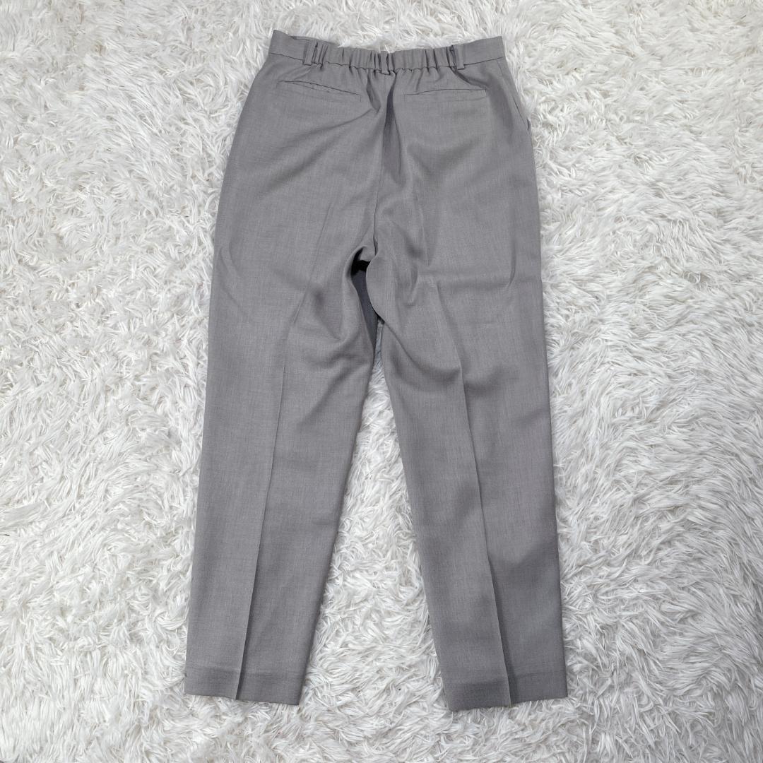 スーツセレクト ノーカラー スーツ レディース グレー