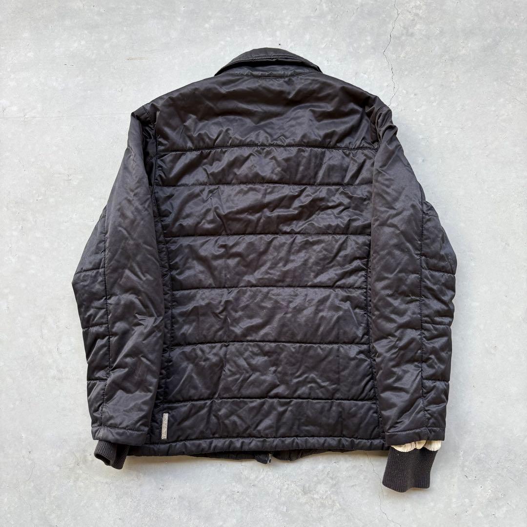 90s ARMANI JEANS 中綿　ボンバージャケット　archive 短丈