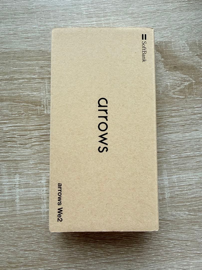 arrows We2 ホワイト 本体 新品未使用