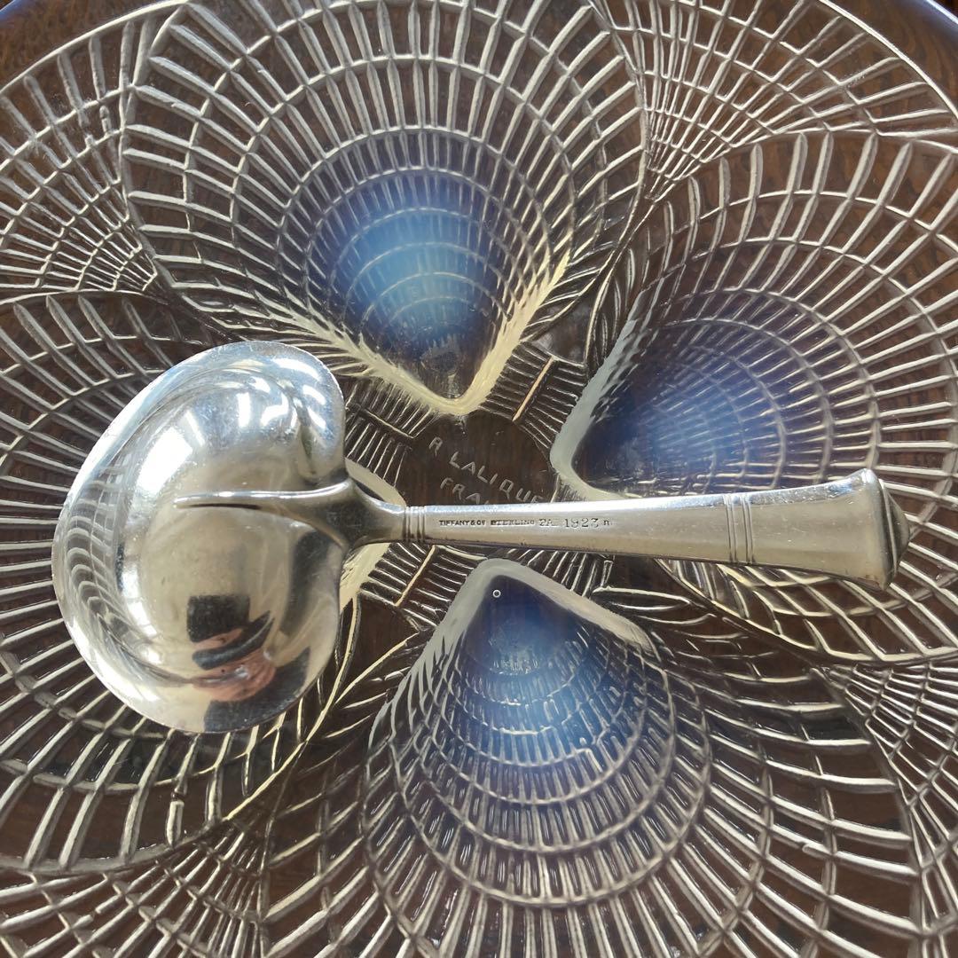 Tiffany 純銀　ティーキャディー　スプーン