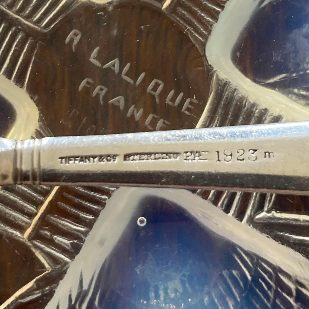 Tiffany 純銀　ティーキャディー　スプーン