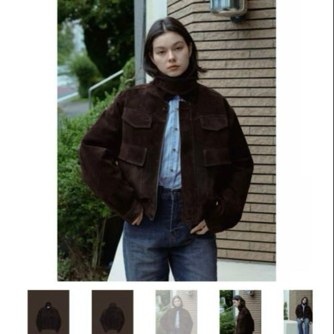 NOKCHA quilting liner real suède jacket