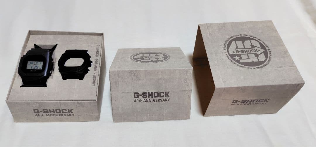 ken様用　新品未使用　G-SHOCK 40周年記念モデル リマスターブラック