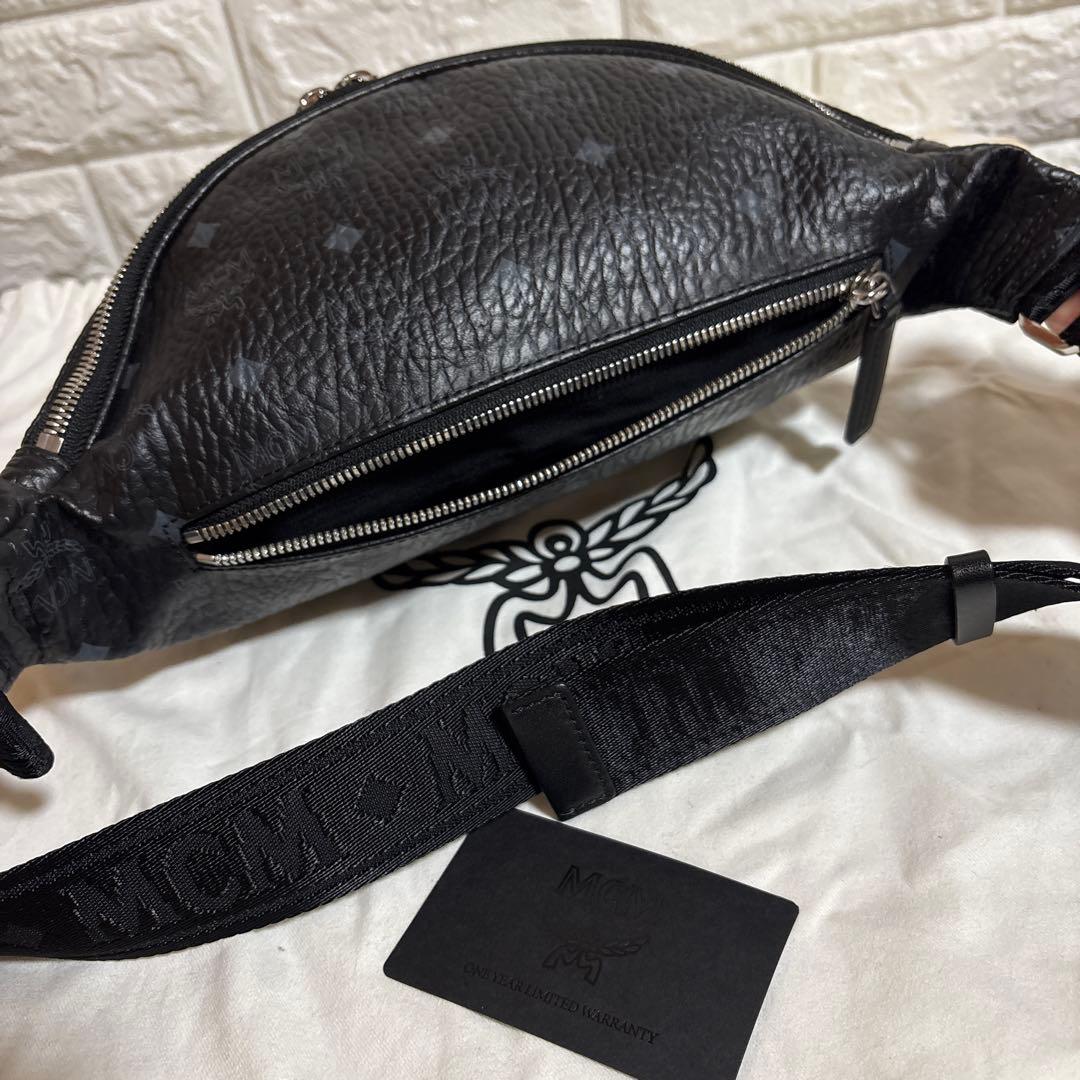 MCM ブラック ボディバッグ・ウエストポーチ