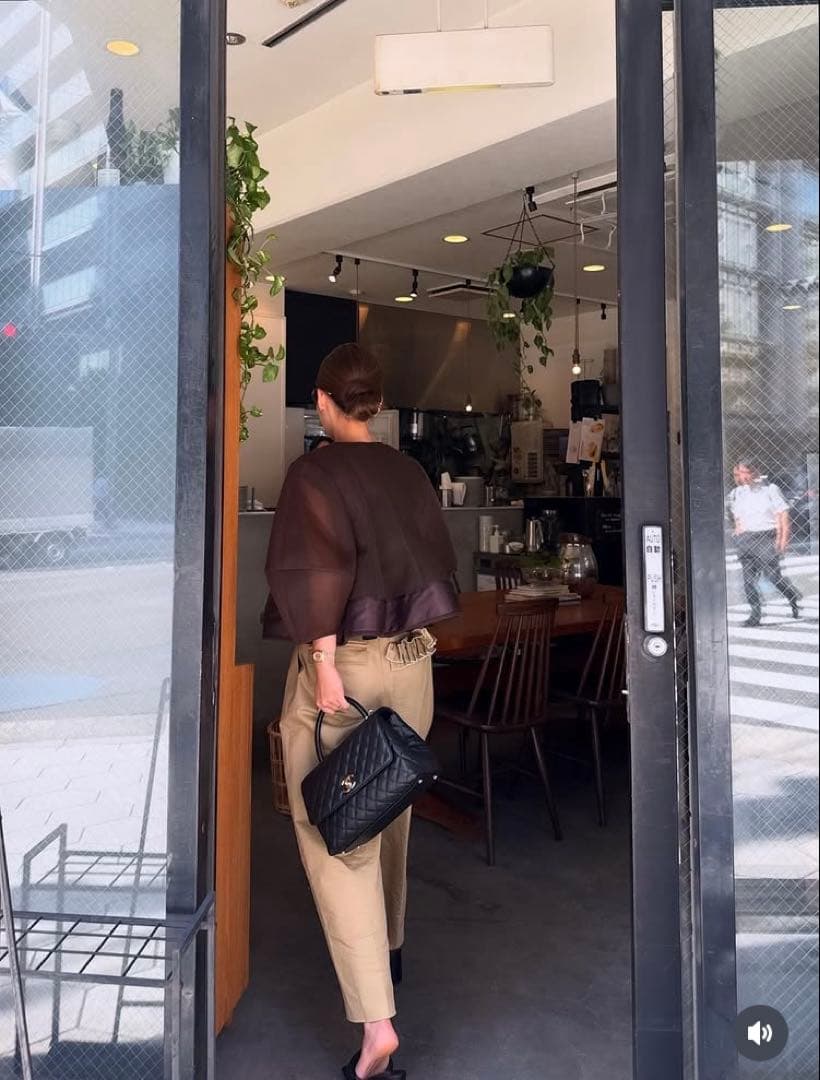 ポケットフリルパンツ(CHINO)