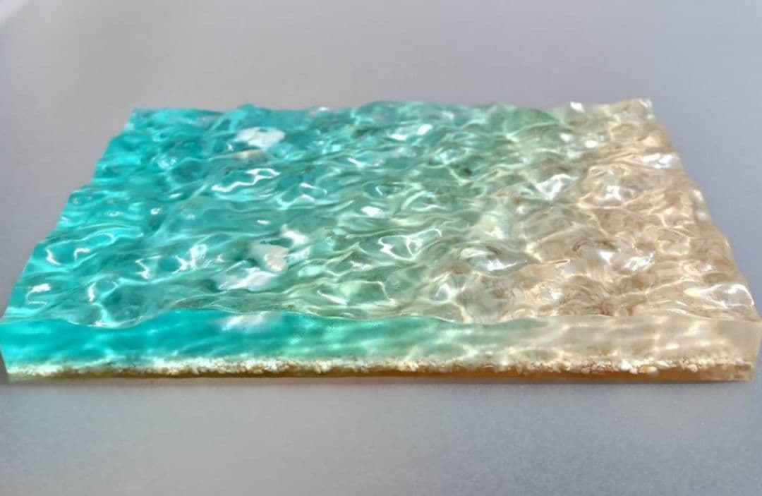 【 海のかけら No.2118 】エポキシレジン オーシャンアート レジンアート