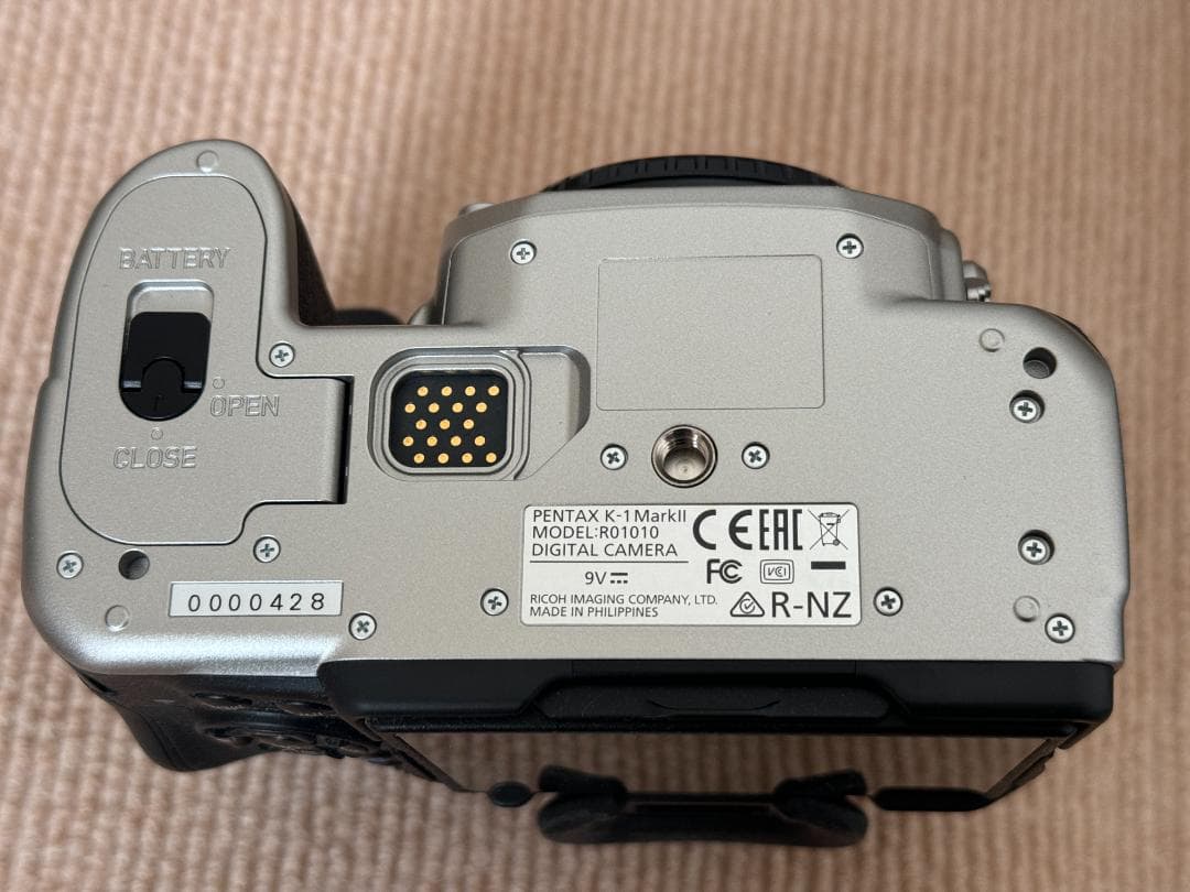 撮影枚数389枚PENTAX K-1Mark II Silver Edition