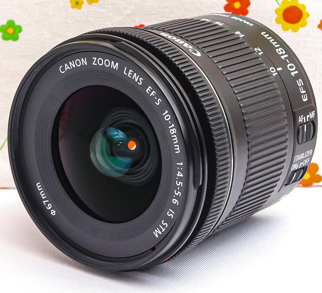美品 Canon EF-S 10-18mm IS STM☆超広角レンズ♪☆