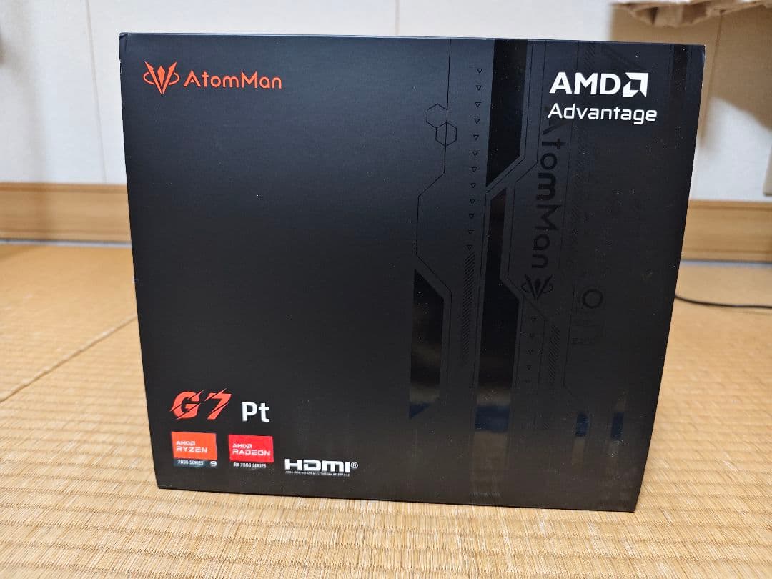 AtomMan G7 Pt ゲーミングミニPC本体
