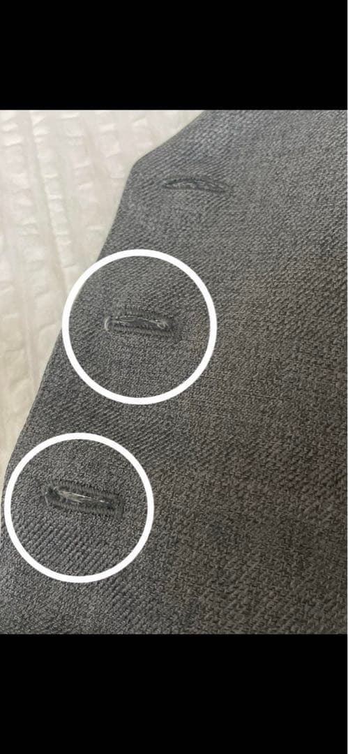 cygne シーニュ フロントボタンビスチェ　グレー　サイズ①