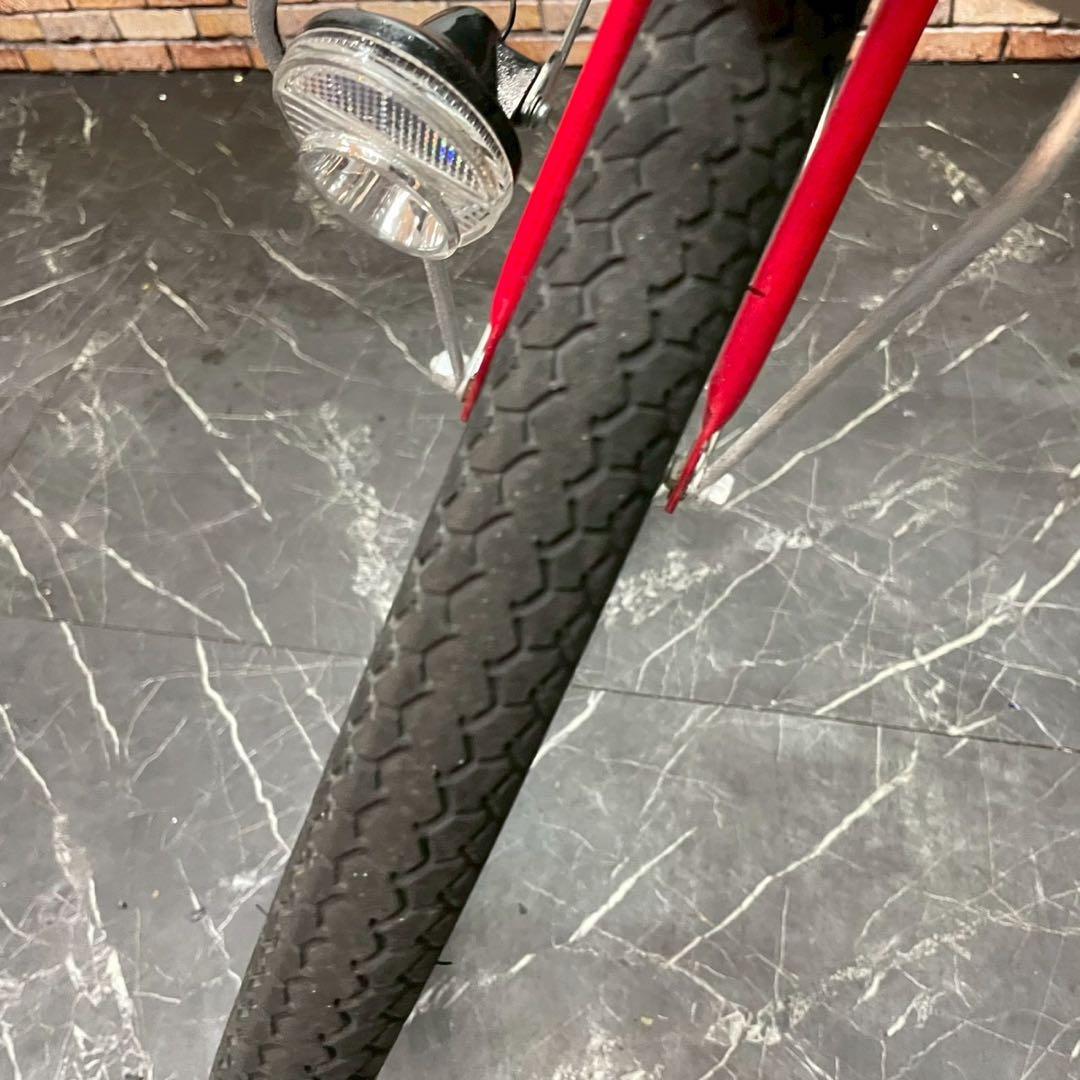 引き取り価格【94】子供用自転車 子供車 POGGIALI レッド 24インチ