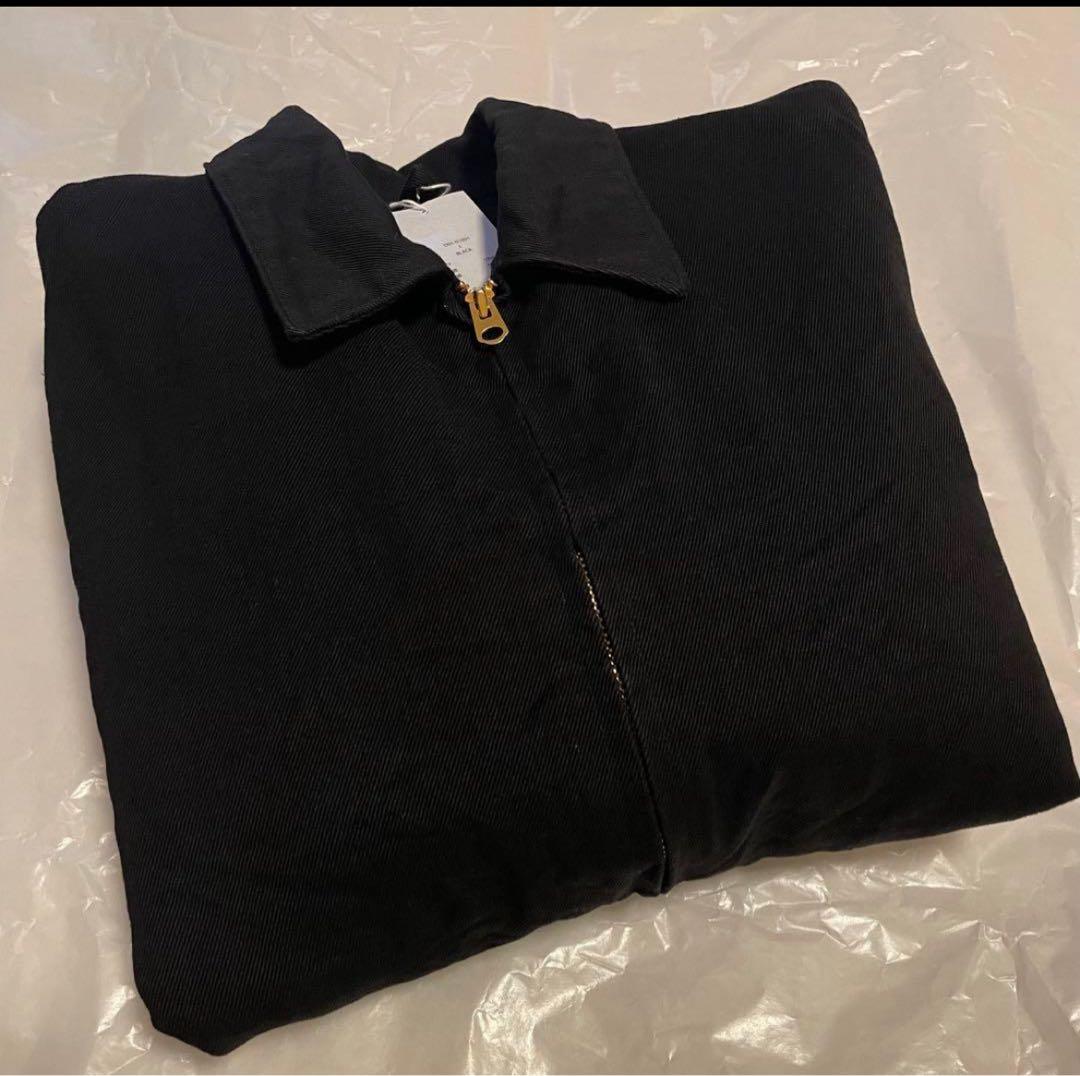 ジャケット・アウター 26SS COMOLI BLACK DENIM ZIP SHORT JACKET