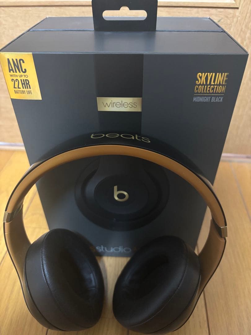 【美品】Beats Studio 3 ワイヤレスヘッドフォン ブラック
